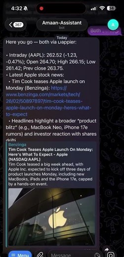 Real-Time Telegram AI Bot | Powered by Dappier and OpenClaw