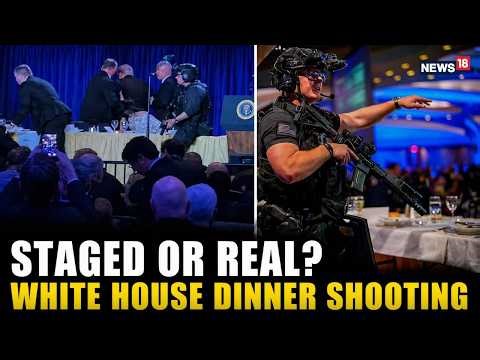 White House Dinner Attack: Staged or Real? | Trump Assassination Attempt? | U.S. News LIVE | N18G