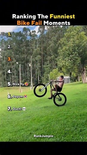 Ranking the funniest bike fail moments 💀🗿