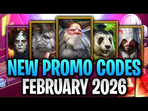 NEW CODES! All Active Promo Codes in Raid Shadow Legends (February 2026) - Working and Verified!