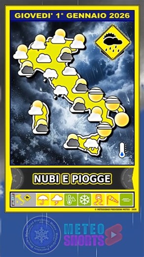 Rain and Snow in the Hills – Weather Forecast for January 1st