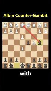 Albin Counter Gambit #chesstactics #chessstrategy