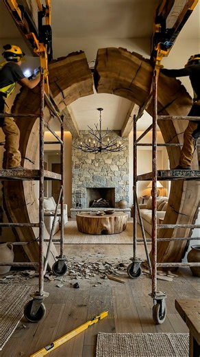 Crafting Live Edge Wooden Arch | DIY & Crafts