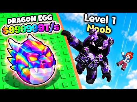Starting Over as NOOB with OP SECRET in Climb and Drop an Egg! (Roblox)