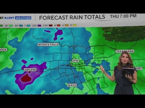 Strong storms, heavy rain and flooding possible in North Texas on Thursday