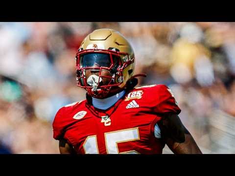 Quintayvious Hutchins College Highlights, BC Linebacker | New England Patriots 2026 NFL Draft Pick