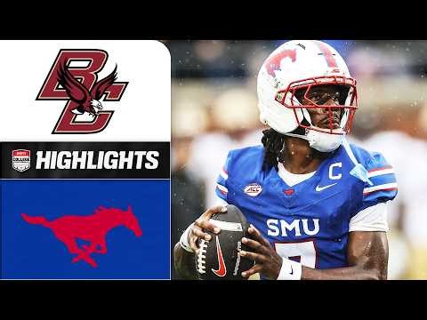 Boston College Eagles vs. SMU Mustangs | Full Game Highlights | ESPN College Football