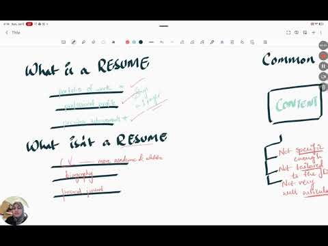 Resume Series | Episode 1: What Is a Resume? Common Mistakes to Avoid