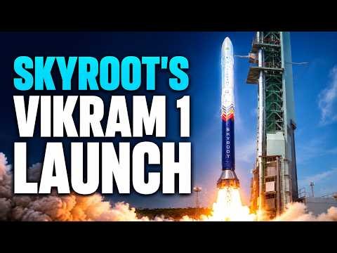 Skyroot Vikram Rocket Launch LIVE Today | Skyroot Rocket Launch LIVE | Vikram 1 | ISRO Rocket Launch