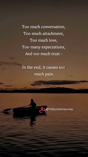 Too Much Love Leads to Pain 💔 | Truth About Attachment & Expectations #LifeQuotes #Reality