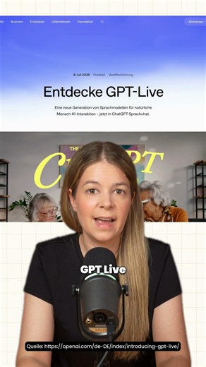 ChatGPT Update 🔥 das ist GPT-Live 🗣️ #chatgpt