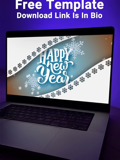 Free Christmas and New Year Presentation Template