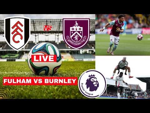 Fulham vs Burnley 3-1 Live Stream Premier League Football EPL Match Commentary Score Highlights 2026