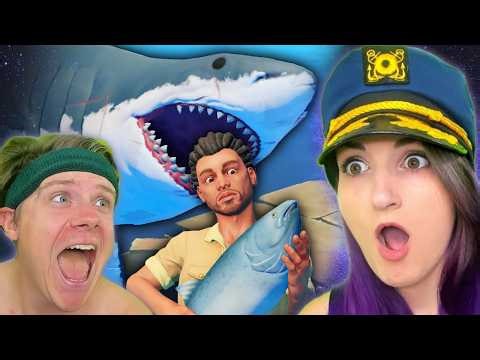 I Tried to Build a RAFT ...But the Shark was TERRIFYING