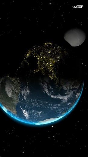 One Side of Earth May Never See the Moon Again!🌏🌕 #sciencefacts
