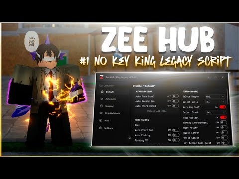 King Legacy Script • NO KEY • Auto Farm, Auto Boss, Sea Event, Auto Dungeon, Update 10 and More!