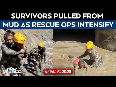 Nepal Floods | Nepal Flood Horror: Survivors Pulled From Mud As Rescues Intensify