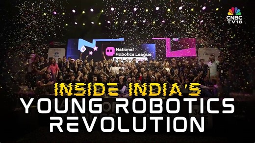 At IIT Bombay, the National Robotics League brought together nearly 600 students from across India for a two-day showcase of innovation, competition and problem-solving. From robot combat to real-world innovation challenges, young minds tackled issues rooted in everyday Indian realities, while judges pushed them to think not just about what technology can do, but what it should do. Watch as CNBC-TV18's Rachna Dhanrajani brings you this report. #NationalRoboticsLeague #Robotics #RoboticsLeague #I
