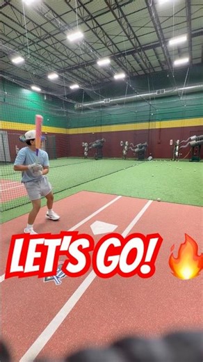Baseball Batting Practice! 🔥 Never give up! #baseball #dingers #viralvideo