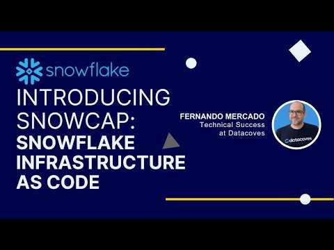 Snowcap: Snowflake Infrastructure as Code