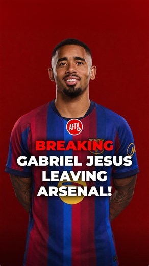 🚨 BREAKING: Gabriel Jesus LEAVING Arsenal!
