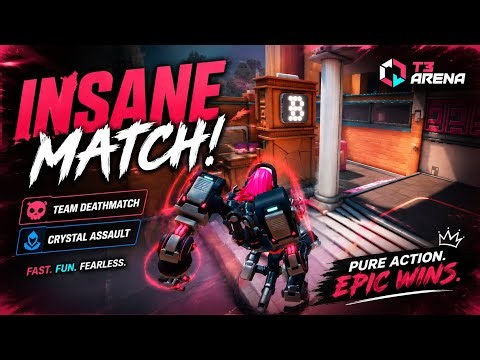 T3 Arena Crystal Assault & Team Deathmatch GOES HARD 😤🔥 