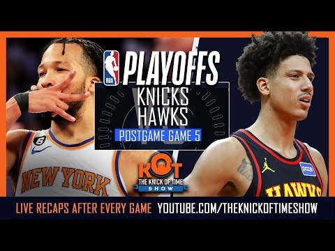 JALEN BRUNSON IS BACK! Knicks OBLITERATE Hawks in Game 5!