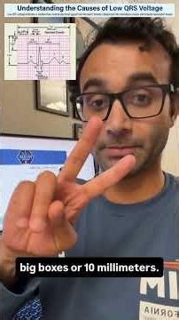 Low-Voltage QRS Made Simple in 60 Seconds (Impedance Issue vs. Impulse Generation Issue)