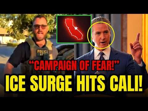 🚨IT’S HAPPENING — ICE SURGES Into California — Newsom FIRES BACK!