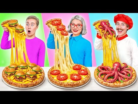 Me vs Grandma Cooking Challenge | Crazy Cooking Battle by Multi DO Challenge
