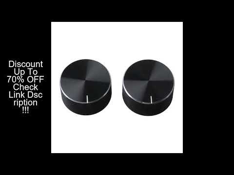 2Pcs 25x13mm Rotary Potentiometer Knob Encoder Volume Control For Speaker Amplifier HiFi