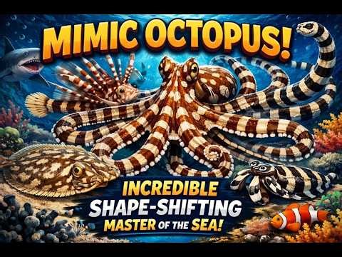 Mimic Octopus: Incredible Shape-Shifting Master of the Sea