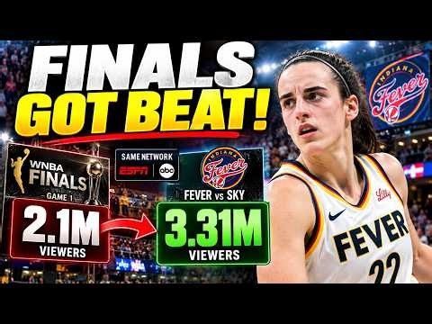 WNBA Finals Hit RECORD Viewership… But Still Can’t Touch a Caitlin Clark Game!