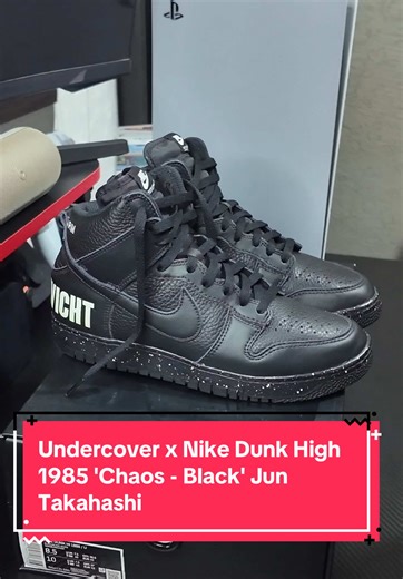 Undercover x Nike Dunk High 1985 'Chaos - Black' Overview