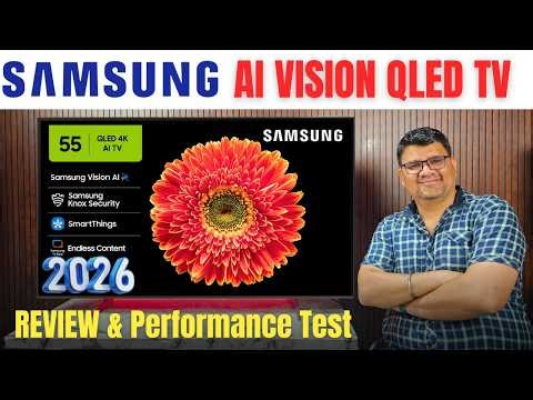 Samsung Vision AI 2026 | Best 55 Inch TV 2026 🔥 Unboxing, Review & Performance Test