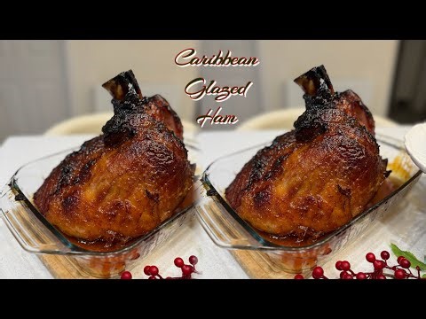 Caribbean Glazed Ham recipe, Easy and beginner friendly! 