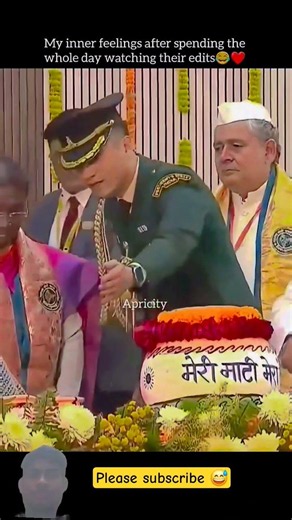 major rishabh Singh sambyal major rohit rasgotra😘💖#president #army #parasf #nda#adc #viral #shorts