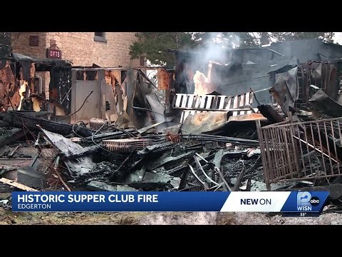 Historic Wisconsin supper club closes after fire