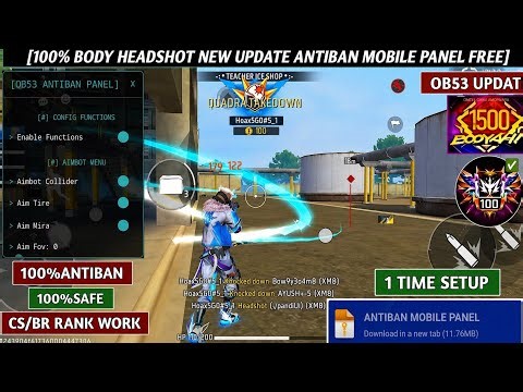 OB53 FREE FIRE MOD MENU 🔥 UNLIMITED DIAMOND HACK 🔥 FF MOD MENU APK 2026