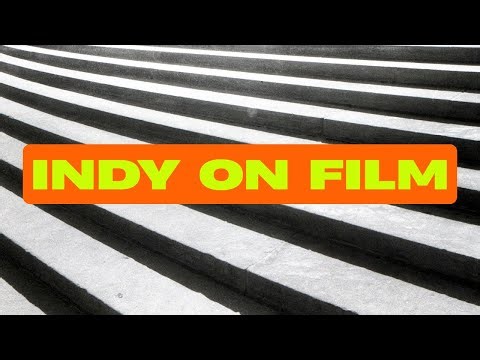 2 hours in Indianapolis on black and white film
