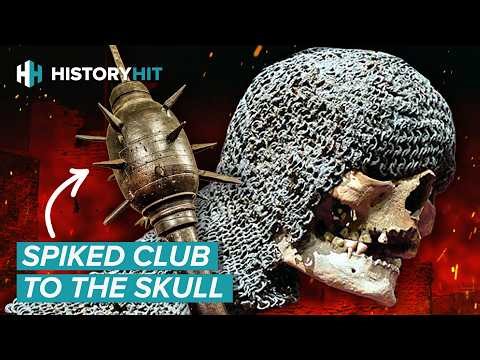 New Discovery: Medieval Mass Grave Chainmail Skull