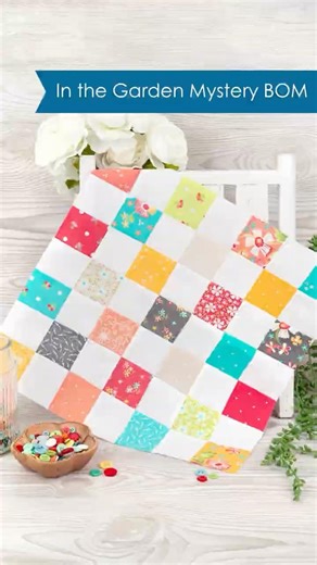 Border 1 Complete 🌼 In the Garden 2026 Quilt Along | Easy & Fun Progress!