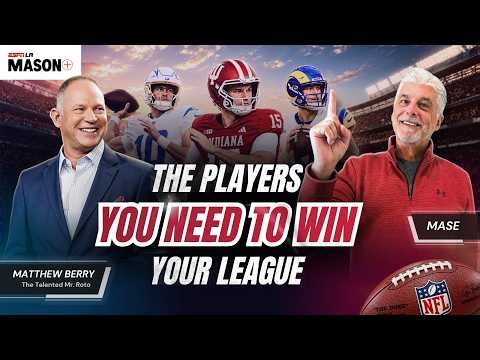 How to WIN your Fantasy Football League this year with Matthew Berry - Mason Plus