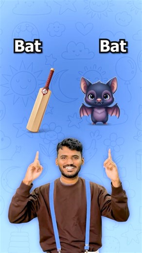 Learn 12 Homonyms for Kids 🎀⚾ | English Learning with Cartoon Animation