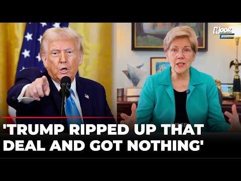 Elizabeth Warren's All-Out Attack On Trump's Iran War, Asks Point-Blank: 'Why Were We At War?'