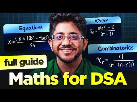 The ONLY Maths For DSA & CP Guide You Need! [w/ FREE RESOURCES] | Vivek Gupta