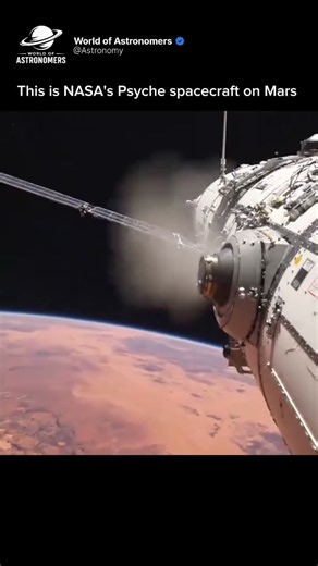 NASA'S Psyche spacecraft on Mars 🤯 | #nasa #spacecraft #mars #space #universe