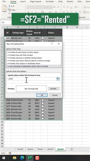 Professional Status Tracker In Excel