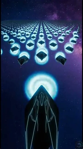 Alien Armada Prepares for Warp Jump – Thousands of Sleek Spacecraft in Formation #viral