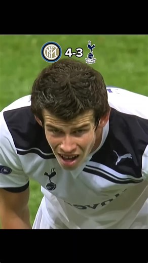 Inter Milan vs Tottenham🔥 Gareth Bale announces himself to the world champios league 2010⚽ #soccer #soccerhighlights #football #tottenham #inter